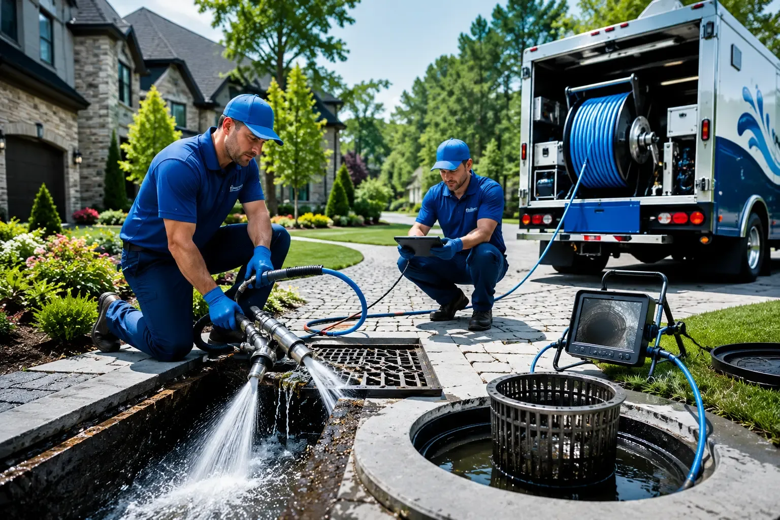Local outdoor drain cleaning professionals in Riverdale, ND